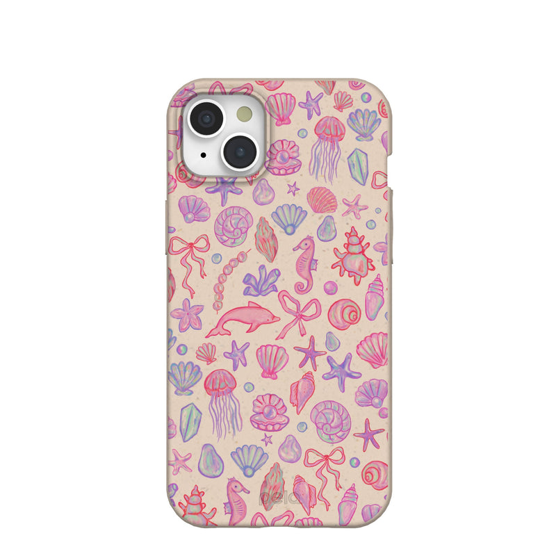 Seashell Mermaid Dreams iPhone 15 Plus Case