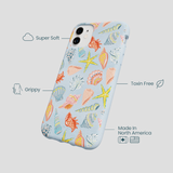 Powder Blue Mermaid Finds iPhone 11 Case