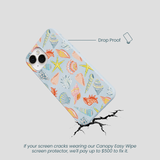 Powder Blue Mermaid Finds iPhone 13 Mini Case