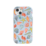 Powder Blue Mermaid Finds iPhone 15 Case