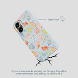 Powder Blue Mermaid Finds iPhone 16 Case