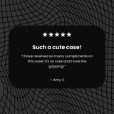 Black Mesh Flex iPhone 13 Mini Case