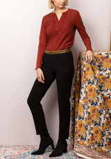 Pants Pirouette Poly 02-Black