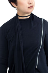 Asymmetrical Zipped Jacket - Last Few