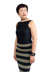 Zipped TENCEL™ Crop Top