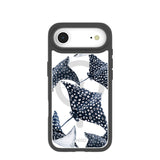 Clear Midnight Rays iPhone Air Case With Noir Ridge (MagSafe included)
