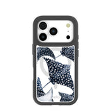 Clear Midnight Rays iPhone 17 Pro Case With Noir Ridge (MagSafe included)