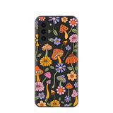Black Midnight Shrooms Samsung Galaxy S21 Case