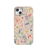 Seashell Midnight Toast iPhone 15 Plus Case