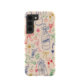 Seashell Midnight Toast Samsung Galaxy S22 Case