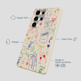 Seashell Midnight Toast Samsung Galaxy S25 Ultra Case