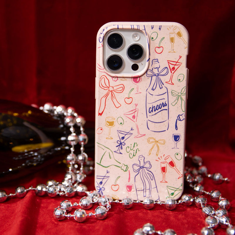 Seashell Midnight Toast iPhone 15 Plus Case