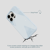 Powder Blue Minga Classic iPhone 14 Pro Case