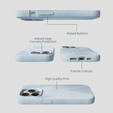 Powder Blue Minga Classic iPhone 14 Pro Case