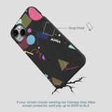 Black Minga Party iPhone 14 Plus Case