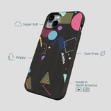 Black Minga Party iPhone 14 Plus Case
