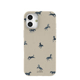 London Fog Mini Horses iPhone 16 Plus Case
