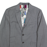 TED BAKER Mens Blazer Jacket Grey Wool L