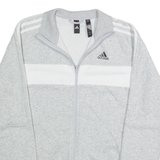 ADIDAS Mens Jacket Grey M