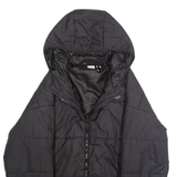 PUMA Womens Puffer Jacket Black Hooded M