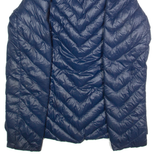 RALPH LAUREN Womens Puffer Jacket Blue Nylon XS