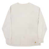 CARHARTT Mens Sweatshirt Beige XL