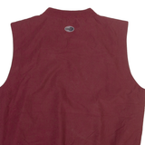 ADIDAS Mens Sweatshirt Maroon V-Neck M