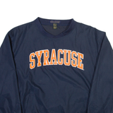 CROSS CREEK Syracuse University Mens Sweatshirt Blue V-Neck USA L