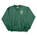 BIKE Mens Sweatshirt Green V-Neck L