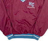 GEM SPORTSWEAR Mens Sweatshirt Maroon V-Neck XL