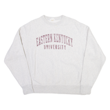 CHAMPION REVERSE WEAVE Eastern Kentucky University Mens Sweatshirt Grey USA M