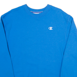 CHAMPION Mens Sweatshirt Blue S