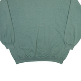 CHAMPION Mens Sweatshirt Green L