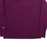 CHAMPION Womens Sweatshirt Purple L