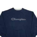 CHAMPION Mens Sweatshirt Blue 2XL