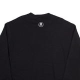 CHAMPION Mens Sweatshirt Black L