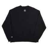 CHAMPION Mens Sweatshirt Black L