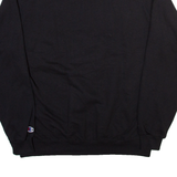 CHAMPION Mens Sweatshirt Black L