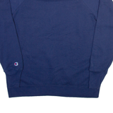 CHAMPION Womens Sweatshirt Blue XL