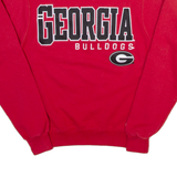 CHAMPION Georgia Bulldogs Mens Sweatshirt Red USA XS