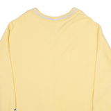CHAMPION REVERSE WEAVE Mens Sweatshirt Yellow V-Neck L