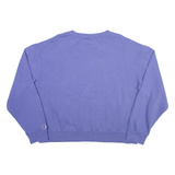 CHAMPION Womens Sweatshirt Blue XL