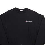 CHAMPION REVERSE WEAVE Mens Sweatshirt Black M