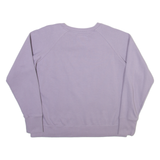 CHAMPION Womens Sweatshirt Purple L