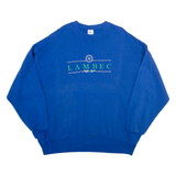 VELVA SHEEN Mens Sweatshirt Blue 2XL