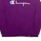 CHAMPION Mens Sweatshirt Purple M