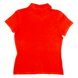 TOMMY HILFIGER GOLF Womens Polo Shirt Red M