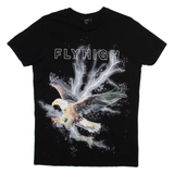 SMOG Fly High Mens Football Shirt T-Shirt Black V-Neck S