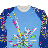 Mens Jersey Blue Long Sleeve M