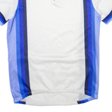 GERBER Cycling Mens Jersey White 1/4 Zip M